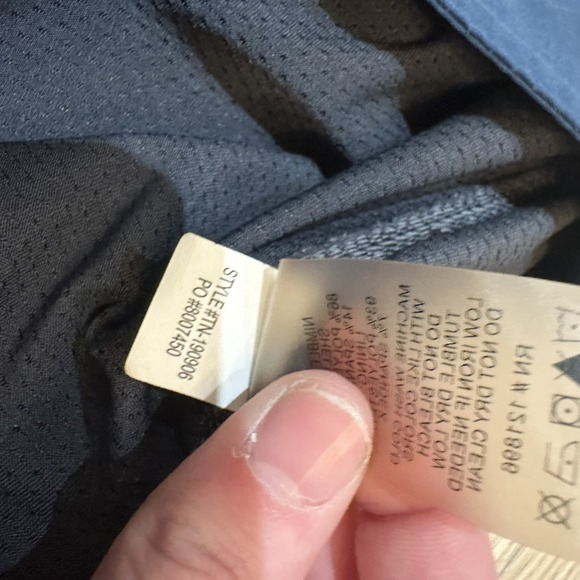 Title Nine Nimblene Swingtastic Skort Womens 12 Blue Athletic Stretch Activewear - Picture 8 of 11